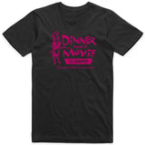 Load image into Gallery viewer, Dinner and a Movie Retro Tee - Jamgoods .net